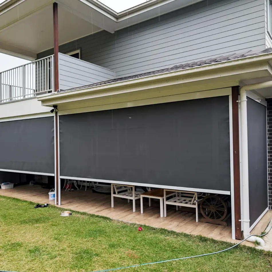 Outdoor Blinds Brisbane 3 Brisbane Window Furnishings zipscreen outdoor blinds , pallara brisbane