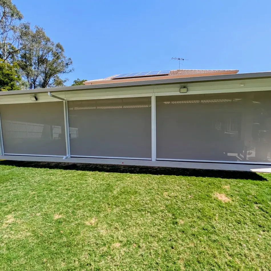 Outdoor Blinds Brisbane 2 Brisbane Window Furnishings outdoor zipscreen blinds , figtree pocket , brisbane