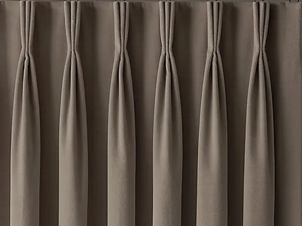 tripple pinch pleat curtains